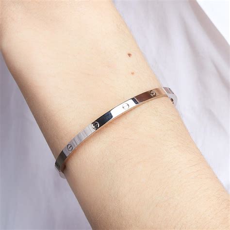 cartier love bracelet price white gold|cartier love bracelet screwdriver gold.